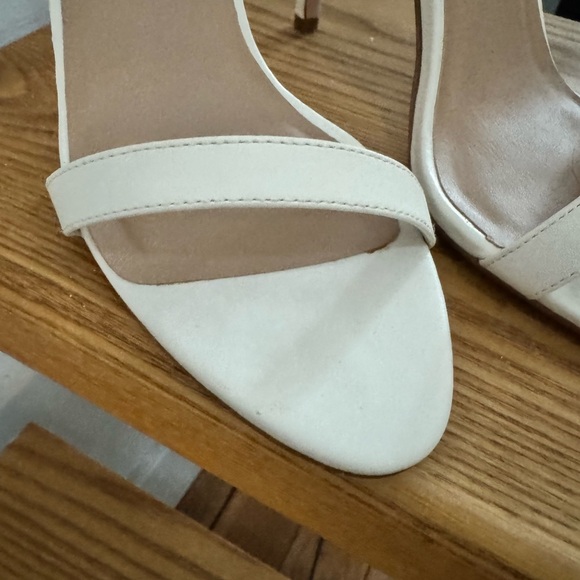 ASOS white strappy stiletto heels - Picture 3 of 3